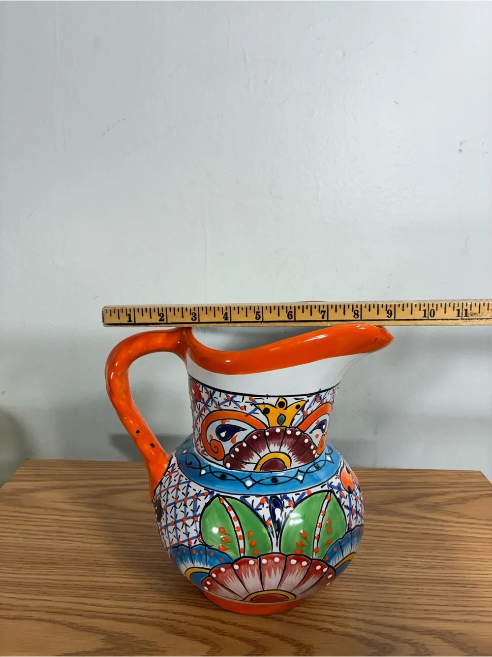 Talavera bright orange
